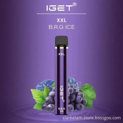 E Cigarette 1800 Puff Electronic Disposable Vape